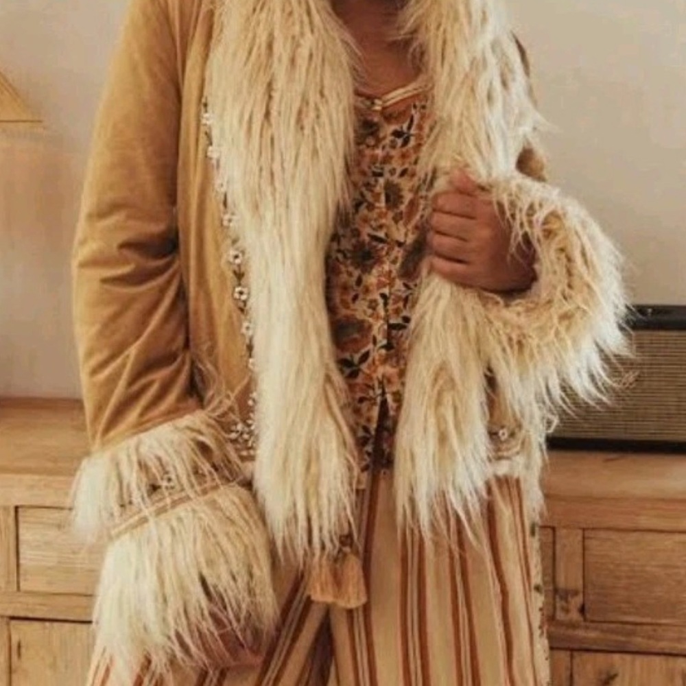 VHTF SPELL JOPLIN CROPPED JACKET (L) - Picture 3 of 13